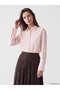 Lcw Modest Pink Poplin Women's Shirt Tunic