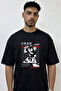 Toji Fushiguro Design Printed Oversize Black T-Shirt