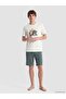 Standard Mold Men's Shorts Pajama Set (S6)