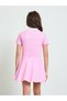 Teen Girls Printed Swimsuit with Quarter Zip - 5