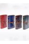 Nautical Signature Collection 4-Piece Vintage Leather Notebook Set with Anchor, Compass, Sailor Theme & Unlined, Spiral Bound, Laced, Journal, Diary, Souvenir, Agenda Gift Set [4~Pieces] - 4