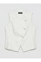Sparkling Choices from Shining Store Zero Roba Collar Linen Blend Women's Classic Vest - 6