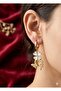 Clover Detail Design Earrings - 2