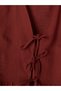 Peak New Season V-Neck Bow Detailed Blouse - 3