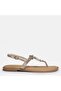 Large Size Women's Sandals 41-42-43-44- Gold - 8