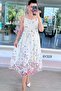 Degaje Floral Chiffon Dress 6Y319 - 3