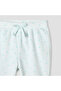 Heart Print Fleece Leggings with Elasticated Waistband - 3