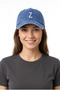 Z Letter Cobalt Blue Embroidered Washable Vintage Unisex Hat