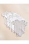 Baby Assorted Short Sleeve Bodysuits 5 Pack - 4