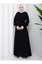 Women's Summer Ferace with Cuff Detail and Reglan Sleeves - 5