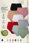 All-Season Comfort: 100% Natural Bamboo Camisole 12-Piece Bato Panties Set