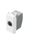 TV end socket TEM 1dB, white