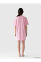 Crew Neck Printed 100% Cotton Women's Nightgown (S6) - 4