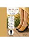 Dr. Sabo Genuine Suede Leather Orthopedic Women's Summer Slippers Daily Comfortable Wedge Heel - 5