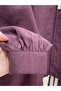 Mahgül Side Striped Zippered Trousers Suit-Pn3188 Claret Red - 4