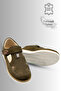 Children's Sandals - Velcro Suede Soft Sole Boys' Sandals Khaki - 5