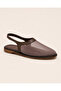 Nora Mesh Genuine Leather Daily Comfortable Fit Women's Slippers