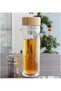 JM Double Wall Vacuum Flasks & Thermoses Glass Tea Water Bottle Stainless Steel Inf - 3