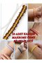 A Quality Handmade Special Design 10-Piece Advantageous Package Adjustable Mixed Macrome Knitted Women's Bracelet Set - 2