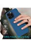 iPhone 16 Pro Max Slim Fit Matte Blue TPU Case – Soft, Flexible Silicone Back Cover - 3