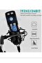 Professional USB Condenser Microphone Kit: Complete with Adjustable Stand for Studio-Quality Sound - 2
