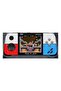 G9 Dual Handle Retro Color Display Portable Arcade Gaming Console with 666 Games (Blue) - 5
