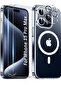 IPHONE 15 PRO MAX MAGNETIC CASE [5 IN 1] WITH 2X SCREEN + 2X CAMERA LENS PROTECTORS