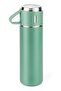 500ml Stainless Steel Coffee Thermo Vacuum Flask Set - Insulated Water Bottle with Three Cups - 3