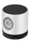 SQ200 Portable Quran Speaker with Remote Control – 8GB MP3 Player, TF Card Slot, FM Radio, USB Rechargeable, Silver - 2