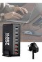 268W USB-C Fast Charging Station 8-Port Desktop Charger for Laptops, Phones, Tablets