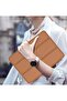 Premium Smart Case for iPad Air 6th Gen 11-Inch (2024), 5th Gen & 4th Gen 10.9-Inch (2022/2020) - Supports Touch ID, Auto Wake/Sleep, Brown - 5