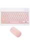 Rechargeable Bluetooth Keyboard and Mouse Combo Ultra-Slim Portable Compact Wireless Mouse Keyboard Set