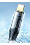 CA-1590/CA-1591 1.2 Meter 3A 36W Type-C to Lightning Transparent Data Cable - 3
