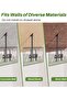 Ceiling TV Mount Bracket - Hanging TV Mount for 26-65 inch LED, LCD, OLED, Plasma TVs - 7