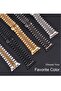 Compatible with Apple Watch Band 41mm 40mm 38mm, Stainless Steel Heavy Band - 4