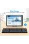 Foldable Bluetooth Keyboard with Numeric Keypad, USB-C Rechargeable for iOS Android Windows - 4