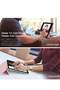 iPad 10.2 Case - Slim Translucent Hard PC Protective Smart Cover with Stand for iPad 9th/8th/7th Generation (Light Pink) - 4