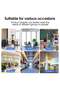1080P Wireless Tovnet Wifi Pan/Tilt Light Bulb Security Camera, 360 Degrees 3.0MP Cam - 6