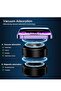 Magnetic Vacuum Suction Phone Holder for Car, Gym, Mirror & Smooth Surfaces – Hands-Free Magnetic Cell Phone Mount (Black) - 4