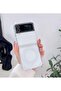 Galaxy Z Flip 4 Clear Case, With Magnetic and Support Wireless Charger, Transparent Shockproof and Drop-Proof Hard PC Phone Cover - 2