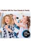 Karaoke Toys for Kids & Adults with 2 Microphones, Portable Karaoke Machine with LED Light and Voice Changing Effects, Gifts for Age 3-18 Kids - 7