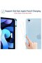 iPad Air 5/4 10.9 Inch Case 2022 2020 with Pencil Holder, Trifold Lightweight Hard Shell Slim Smart Cover - 2