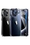 iPhone 15 Pro Max Case, 5-in-1 Clear [Not-Yellowing] with 2X Screen + 2X Camera Protectors