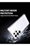 Samsung Galaxy S25 Ultra 5G 2025 Magnetic Case, Slim Transparent Flexible TPU Shockproof Magsafe Back Phone Case - Clear - 4