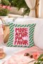 More Amor Por Favor Text Printed Decorative Throw Pillow Cover Bohemian Balcony Decor 43X43 cm - 8