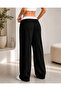 Women's White Belt Stylish Clothing Comfortable Fit Casual Sweatpants - 3