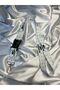 White Patterned Neck Strap, Matching Mirror Strap, Keychain Strap Moto Accessory