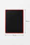 Black Anti-Slip Pad on the Dashboard Phone Glasses Key Holder with Red Detail - 8