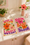 Wild Bloom Baby Bloom Floral Patterned Colorful Bohemian Kitchen Modern Stylish 2-Piece Kitchen Towel Set 35X55 - 5