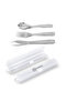 3-Piece Stainless Steel Cutlery Set with Storage Box – Spoon, Fork & Knife, Portable Travel Utensil Set - 7